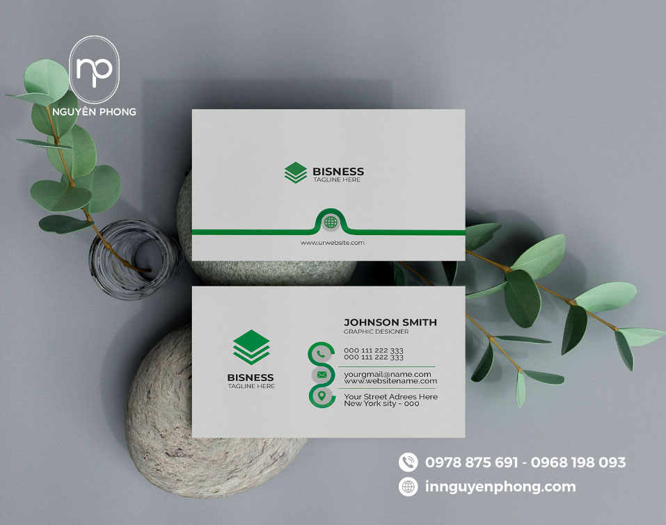 Card visit thiết kế đơn giản